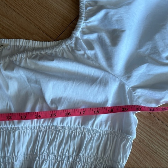 NWT Open Edit OTS White Cotton Poplin Blouse Women’s 2X - Picture 3 of 8